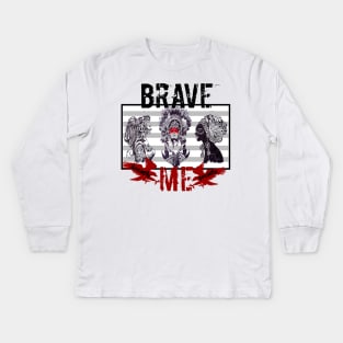 Brave women Kids Long Sleeve T-Shirt